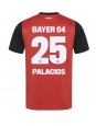 Bayer Leverkusen Exequiel Palacios #25 Domácí Dres 2024-25 Krátký Rukáv